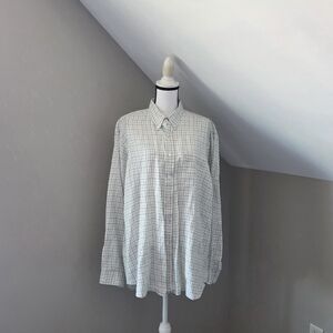 Ralph Lauren Purple Label Mens Linen Button Down Shirt